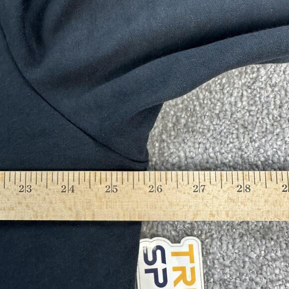 Under Armour Project Rock Hoodie Mens XL Black Rival Fleece Pullover Logo Back - Picture 14 of 14